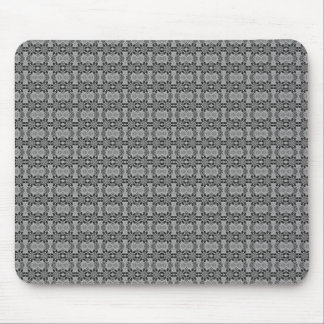 Kaleidoscope Gray Mouse Pad