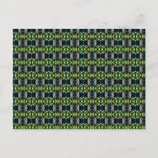 Kaleidoscope Grün Postcard