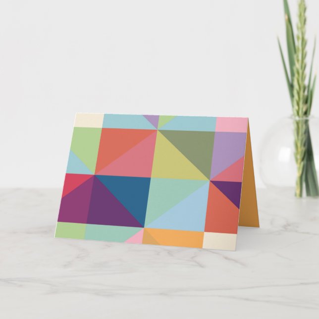 Kaleidoscope Holiday Card (Front)