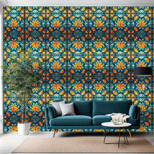 Kaleidoscope Mandella Tilles Wallpaper Wallpaper