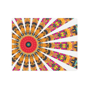 kaleidoscope Metal Wall Art