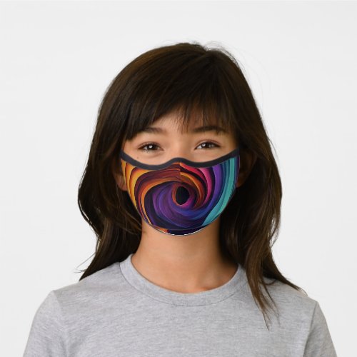 Kaleidoscope of Color Premium Face Mask