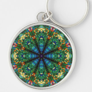 Kaleidoscope of Colors Keychain