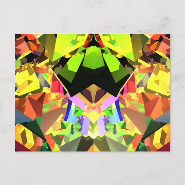 Kaleidoscope of Colors Postcard (Front)