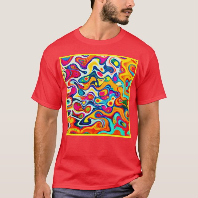 Kaleidoscope of Colors T-Shirt (Front)