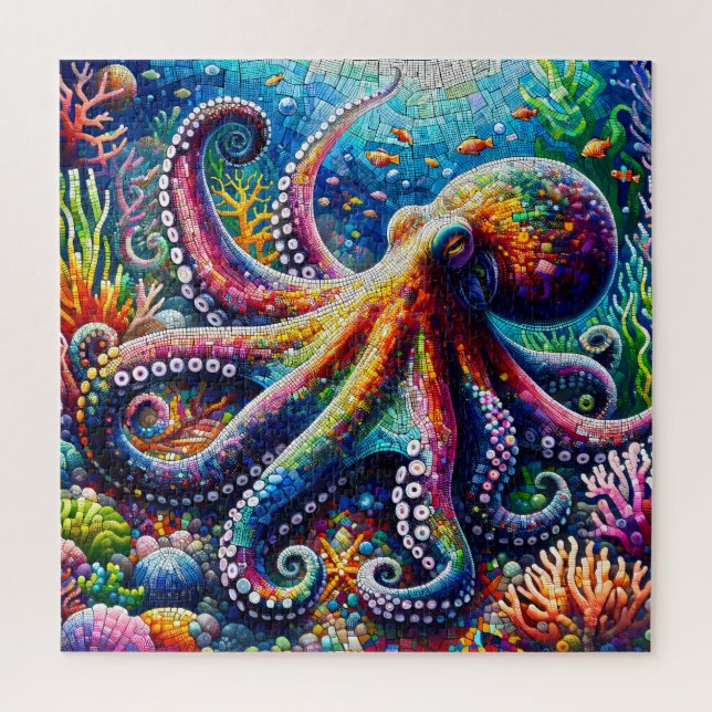 Kaleidoscope of the Deep Jigsaw Puzzle (Vertical)