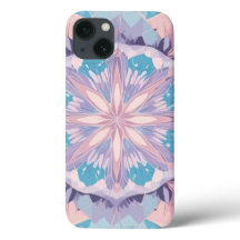 Kaleidoscope Pastel Colors iPhone Case