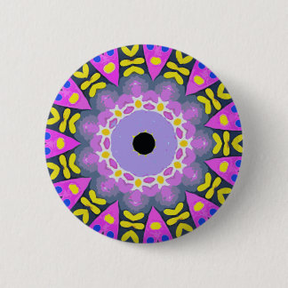 kaleidoscope pinback button