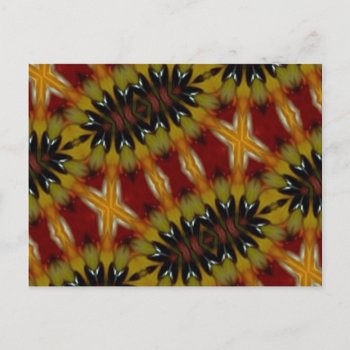 Kaleidoscope Post Card by zzl_157558655514628 at Zazzle