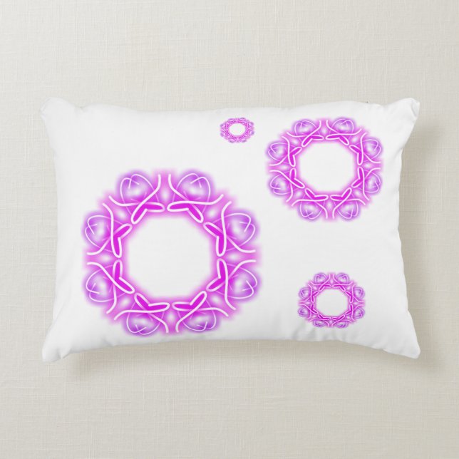 Kaleidoscope Prints  Accent Pillow (Front)