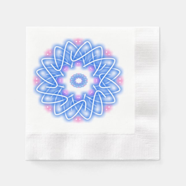 Kaleidoscope Prints Napkins (Front)