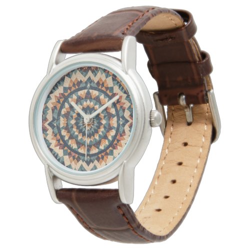 Kaleidoscope Quilt Pattern Watch