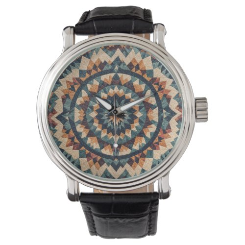 Kaleidoscope Quilt Pattern Watch