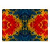 Kaleidoscope Scarlet Macaw design (Front Horizontal)