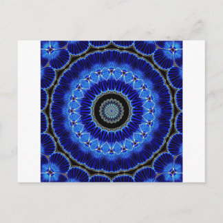 Kaleidoscope Seashell Postcard
