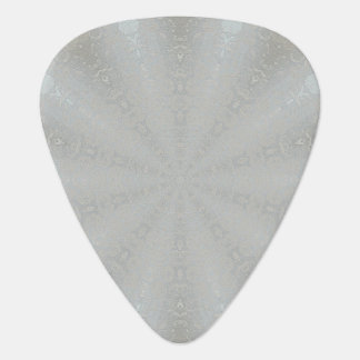 Kaleidoscope silver blue bubbles Guitar Picks