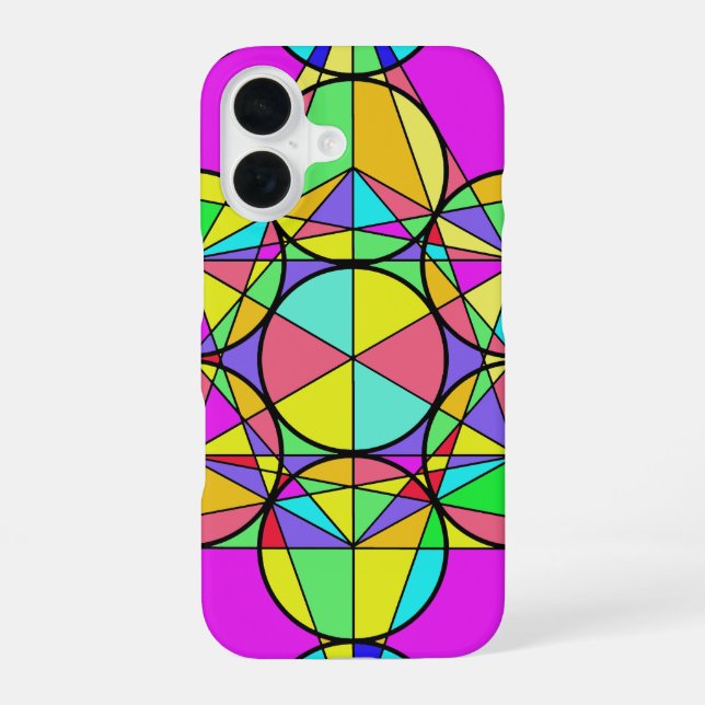 Kaleidoscope Star Iphone Case (Back)