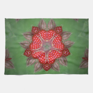 Kaleidoscope Strawberry Towel