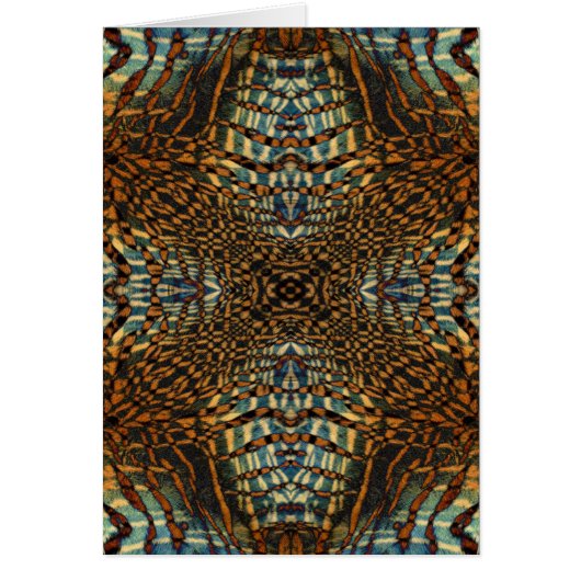 Kaleidoscope tiger fur pattern (Front)