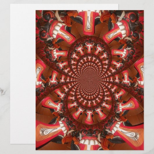 Kaleidoscope Tongue Art Print/Graphic (Front/Back)