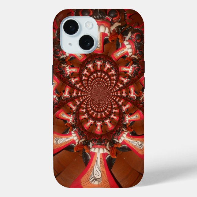 Kaleidoscope Tongue Art Print/Graphic Case-Mate iPhone Case (Back)