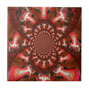 Kaleidoscope Tongue Art Print/Graphic Tile