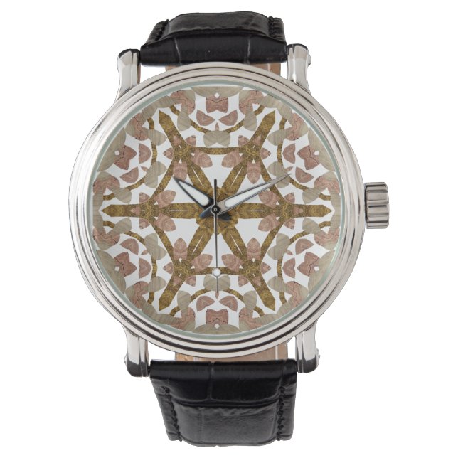 Kaleidoscope wood - Wood kaleidoscope Watch (Front)