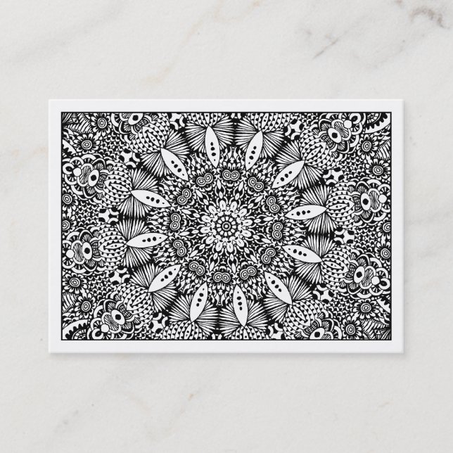 Kaleidoscopic 019 business card (Front)