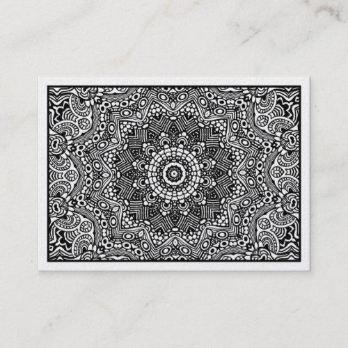Kaleidoscopic 01 (Gold Card) Business Card Templates