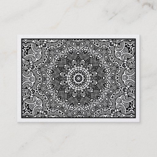 Customizable Kaleidoscopic 01 (Gold Card) Business Card Templates