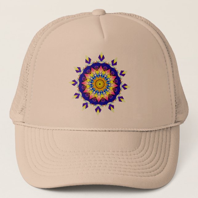 Kaleidoscopic 070714(3) trucker hat (Front)