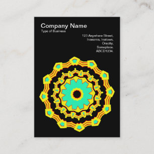 Kaleidoscopic 110714(12) business card