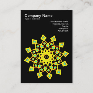 Kaleidoscopic 110714(13) business card