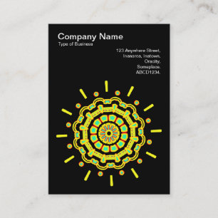 Kaleidoscopic 110714(15) business card