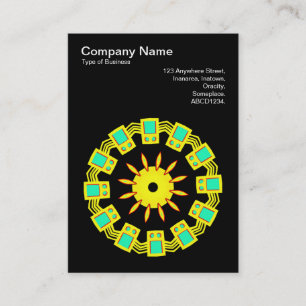 Kaleidoscopic 110714(3) business card