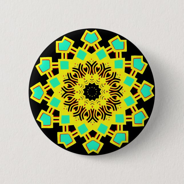 Kaleidoscopic 110714(5) pinback button (Front)