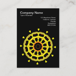 Kaleidoscopic 110714(7) business card