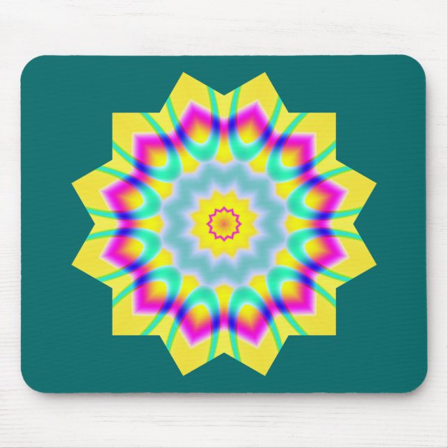 Kaleidoscopic 260614(1) mouse pad (Front)