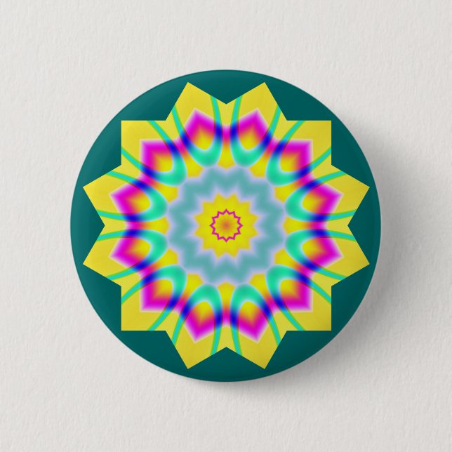 Kaleidoscopic 260614(1) pinback button (Front)