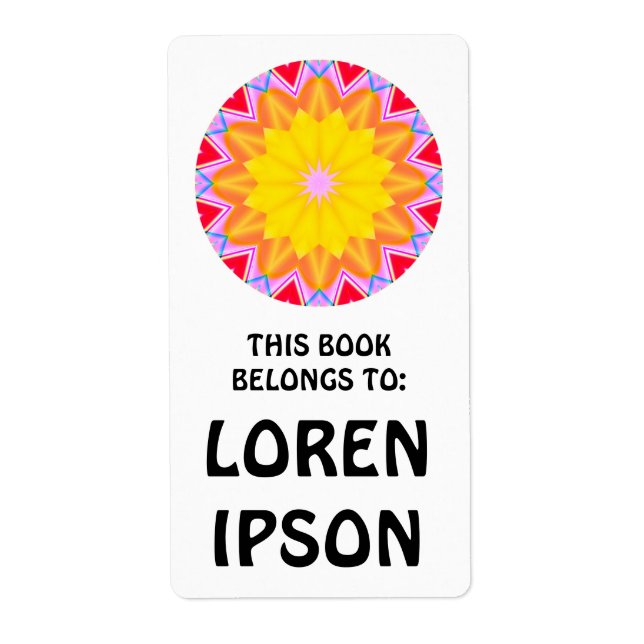 Kaleidoscopic - Book Plate (Front)