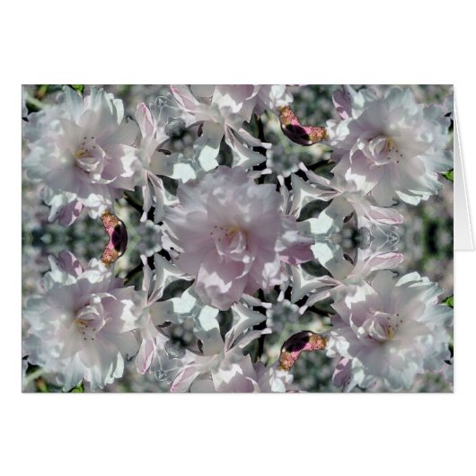 Kaleidoscopic Cherry Blossom Cards (Front Horizontal)