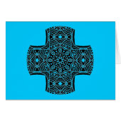 Kaleidoscopic Cross Greeting 1 (Front Horizontal)