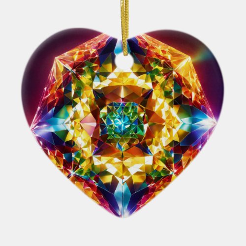 Kaleidoscopic DJ Tribute Memorial Ornaments