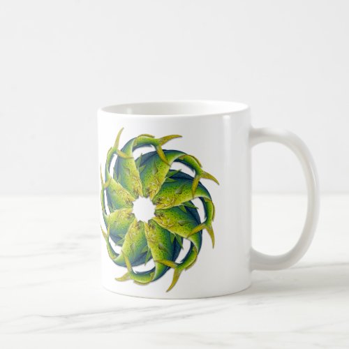 Kaleidoscopic Dolphinfish Coffee Mug