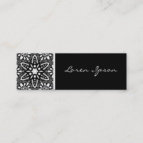 Kaleidoscopic Flower Business Card