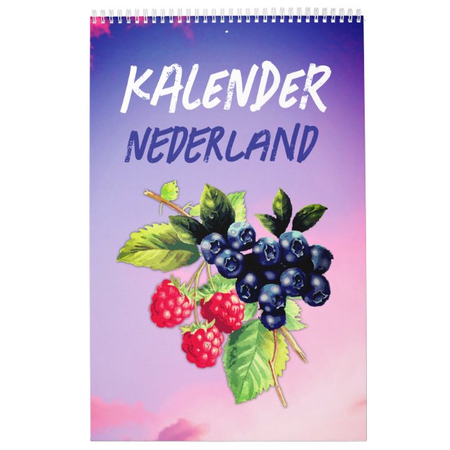  Kalender Nederland  | The Netherlands 2026 Dutch Calendar (Cover)