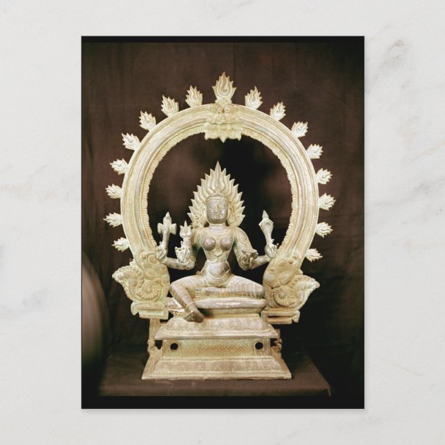 Kali, from Vijayanagar Postcard (Front)