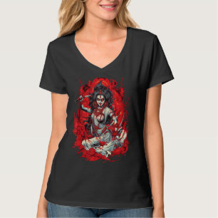 Kali Goddess of Death, Time and Doomsday Hindu God T-Shirt