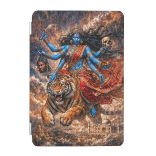 Kali Goddess Riding the Tiger iPad Mini Cover