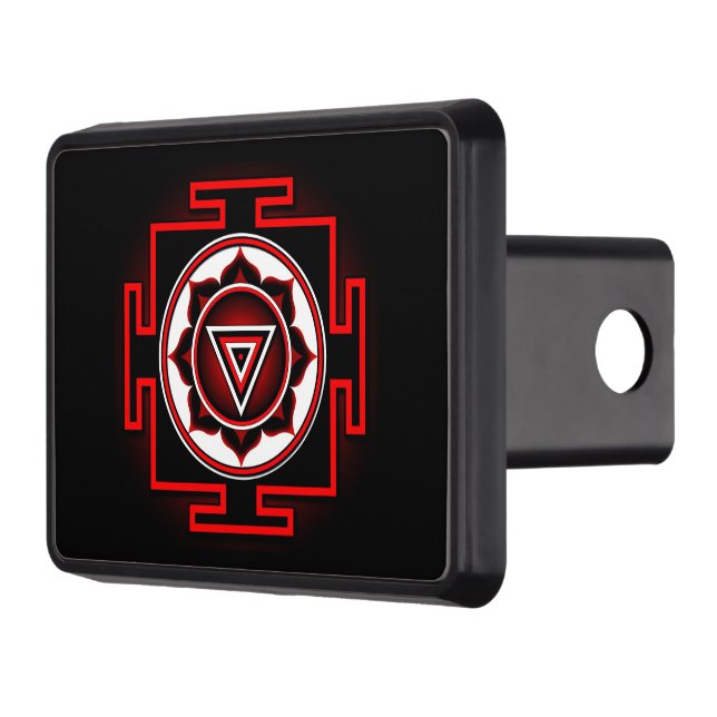 Kali Yantra Hitch Cover (Left)
